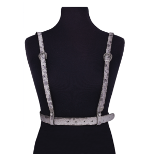 Cintura Bretella pitonata manichino
