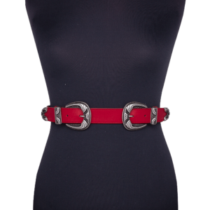 Cintura Double West cod. 0.30 Opaca rossa manichino