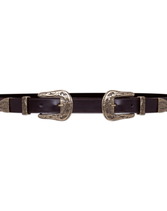 Cintura Double West cod. 0.25 testa di moro chiusa