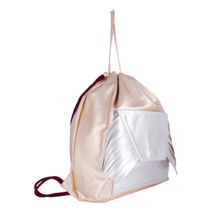 Zaino Frangia cipria lato