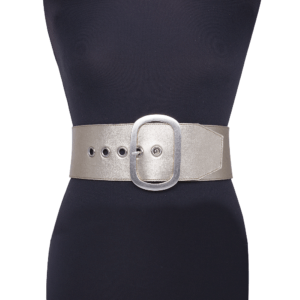 Cintura over occhiello platino su manichino