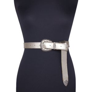 Cintura single west platino 030 su manichino