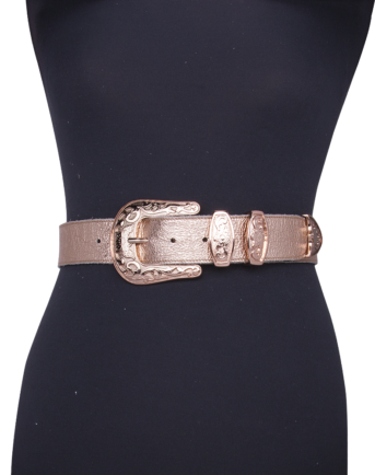 Cintura single west cipria 040 su manichino