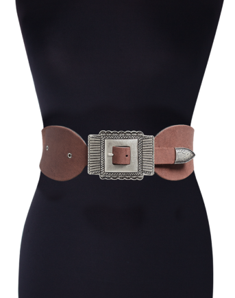 Wonder_Woman_Buckle_0.50 Belt on Mannequin