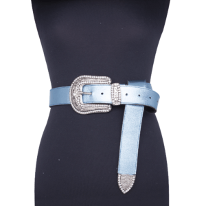 cintura wonder woman jewels acqua 040 su manichino